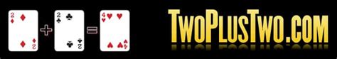twoplustwo poker forum